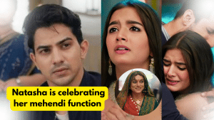Pandya Store 29th August 2023 Written Update: Natasha is celebrating her mehendi function.