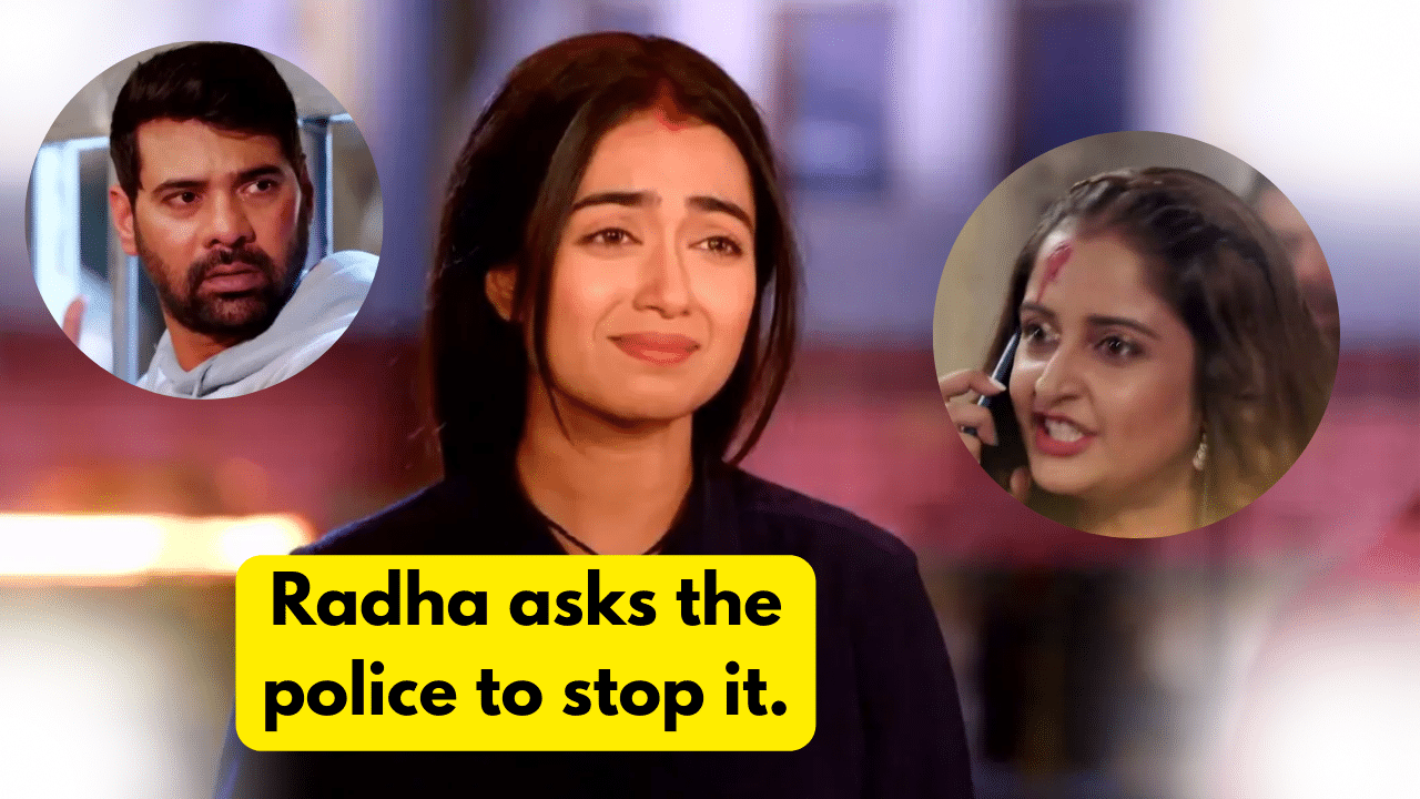 Radha Mohan 29th August 2023 Written Update: Radha asks the police to stop it. 1 Radha Mohan 29th August 2023 Written Update