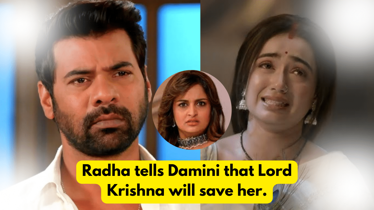 Radha Mohan 4th September 2023 Written Update: Radha tells Damini that Lord Krishna will save her. 1 Radha Mohan 4th September 2023 Written Update