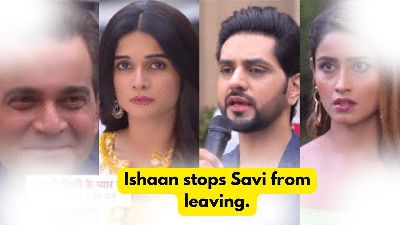 Ghum Hai Kisikey Pyaar Mein 7th October 2023 Written Update: Ishaan stops Savi from leaving. 1 Ghum Hai Kisikey Pyaar Mein 7th October 2023 Written Update