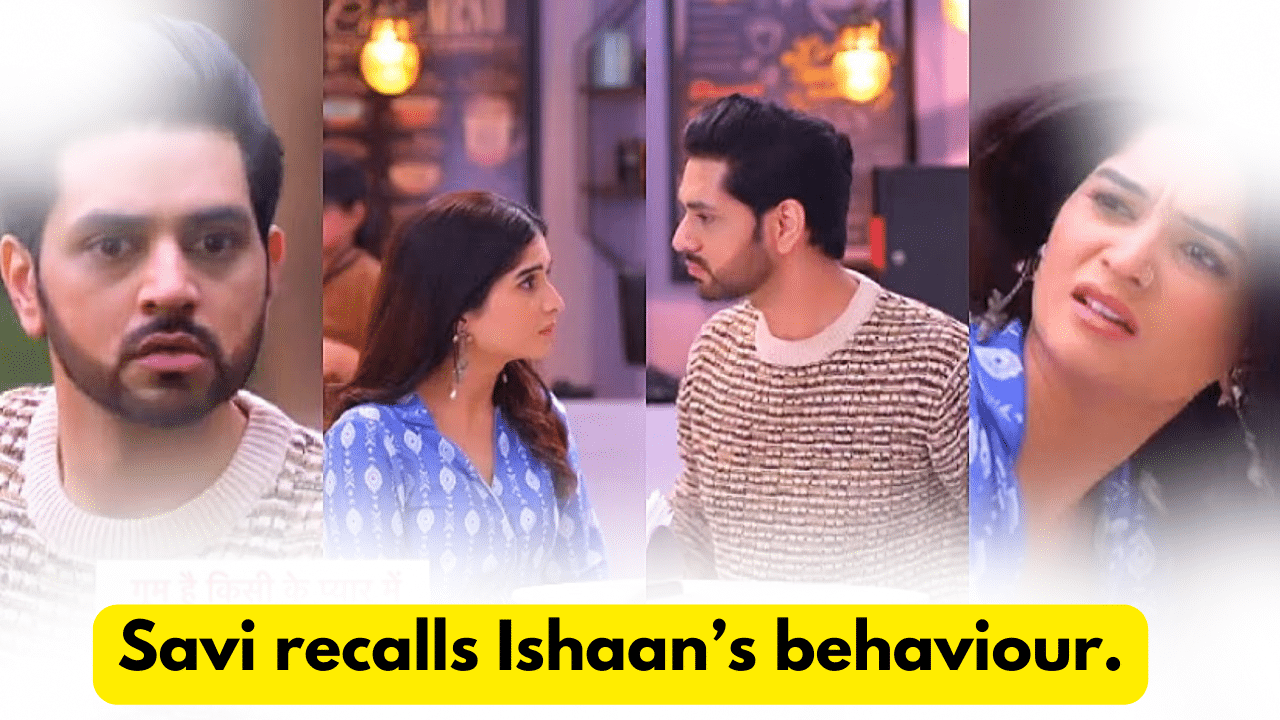 Ghum Hai Kisikey Pyaar Mein 1st December 2023 Written Update: Savi recalls Ishaan’s behaviour. 1 Ghum Hai Kisikey Pyaar Mein 1st December 2023 Written Update