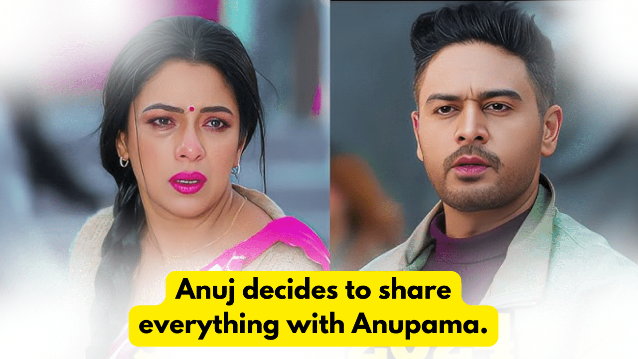 Anupama 30th January 2024 Written Update: Anuj decides to share everything with Anupama. 1 Anupama 30th January 2024 Written Update
