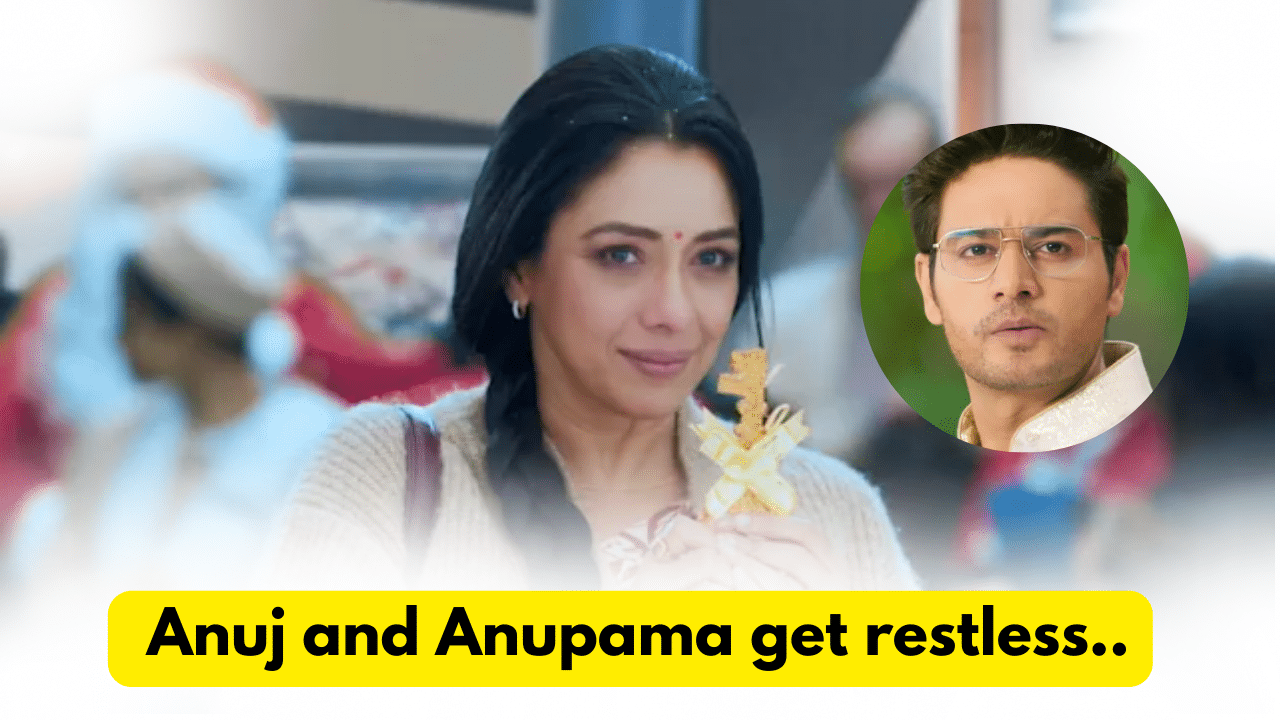 Anupama 4th January 2024 Written Update: Anuj and Anupama get restless. 1 Anupama 4th January 2024 Written Update