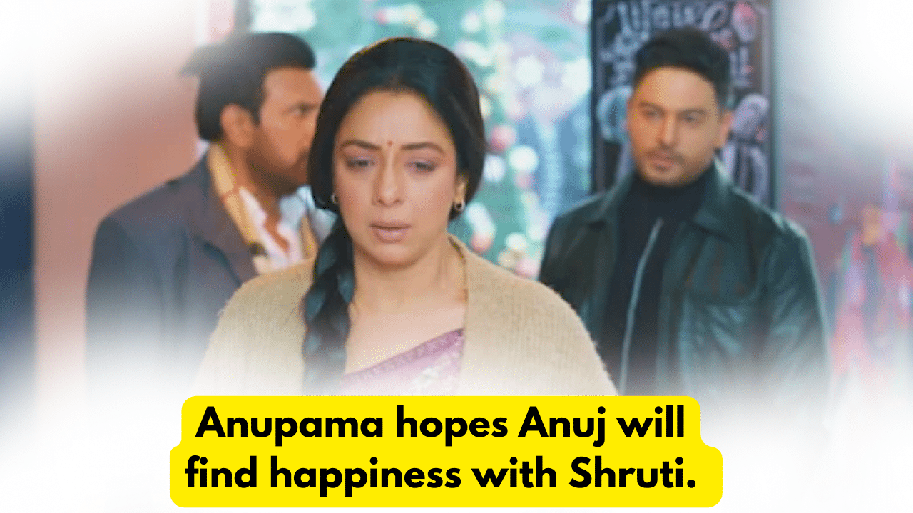 Anupama 10th February 2024 Written Update: Anupama hopes Anuj will find happiness with Shruti. 1 Anupama 10th February 2024 Written Update