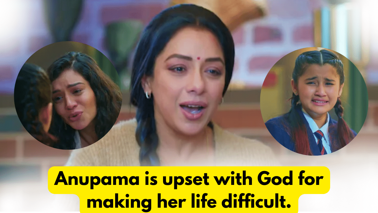 Anupama 22nd February 2024 Written Update: Anupama is upset with God for making her life difficult. 1 Anupama 22nd February 2024 Written Update