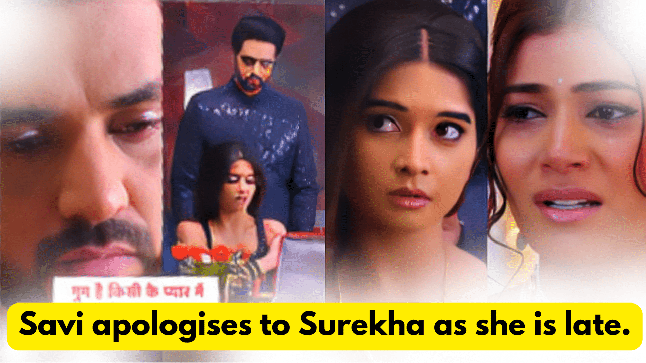 Ghum Hai Kisikey Pyaar Mein 25th February 2024 Written Update: Savi apologises to Surekha as she is late. 1 Ghum Hai Kisikey Pyaar Mein 25th February 2024 Written Update