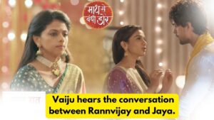 Vaiju hears the conversation between Rannvijay and Jaya.
