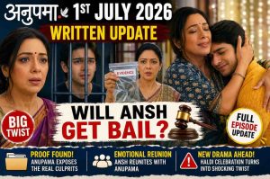 Anupama 1st July 2026 Written Update